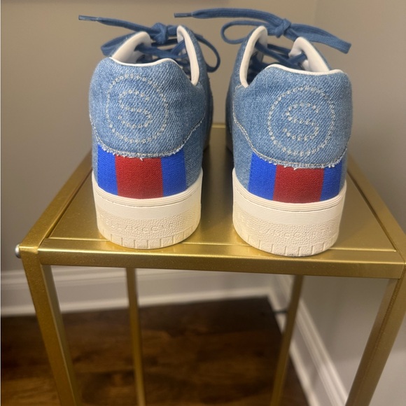 Stella McCartney Terry embroidered platform sneaker size 37. - Picture 4 of 8